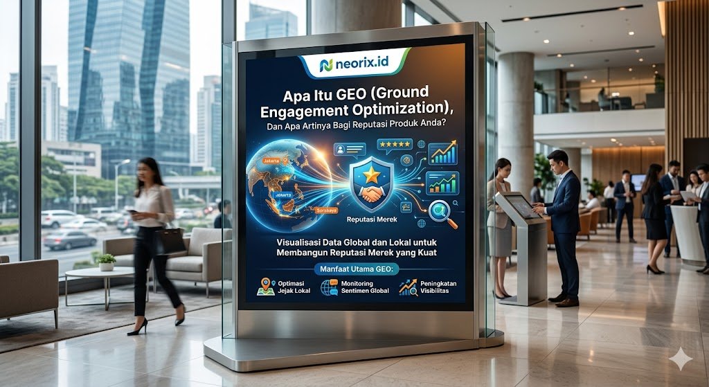 Optimasi GEO Profesional - NEORIX: Jasa Pembuatan Website Teroptimasi SEO & Ai Profesional