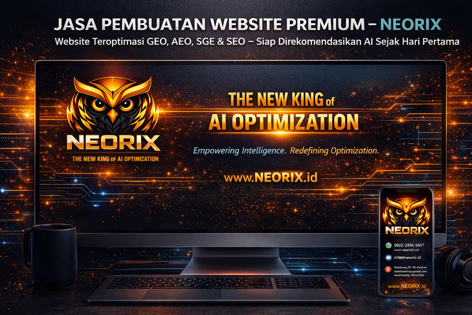 pembuatan website premium neorix - NEORIX: Jasa Pembuatan Website Teroptimasi SEO & Ai Profesional