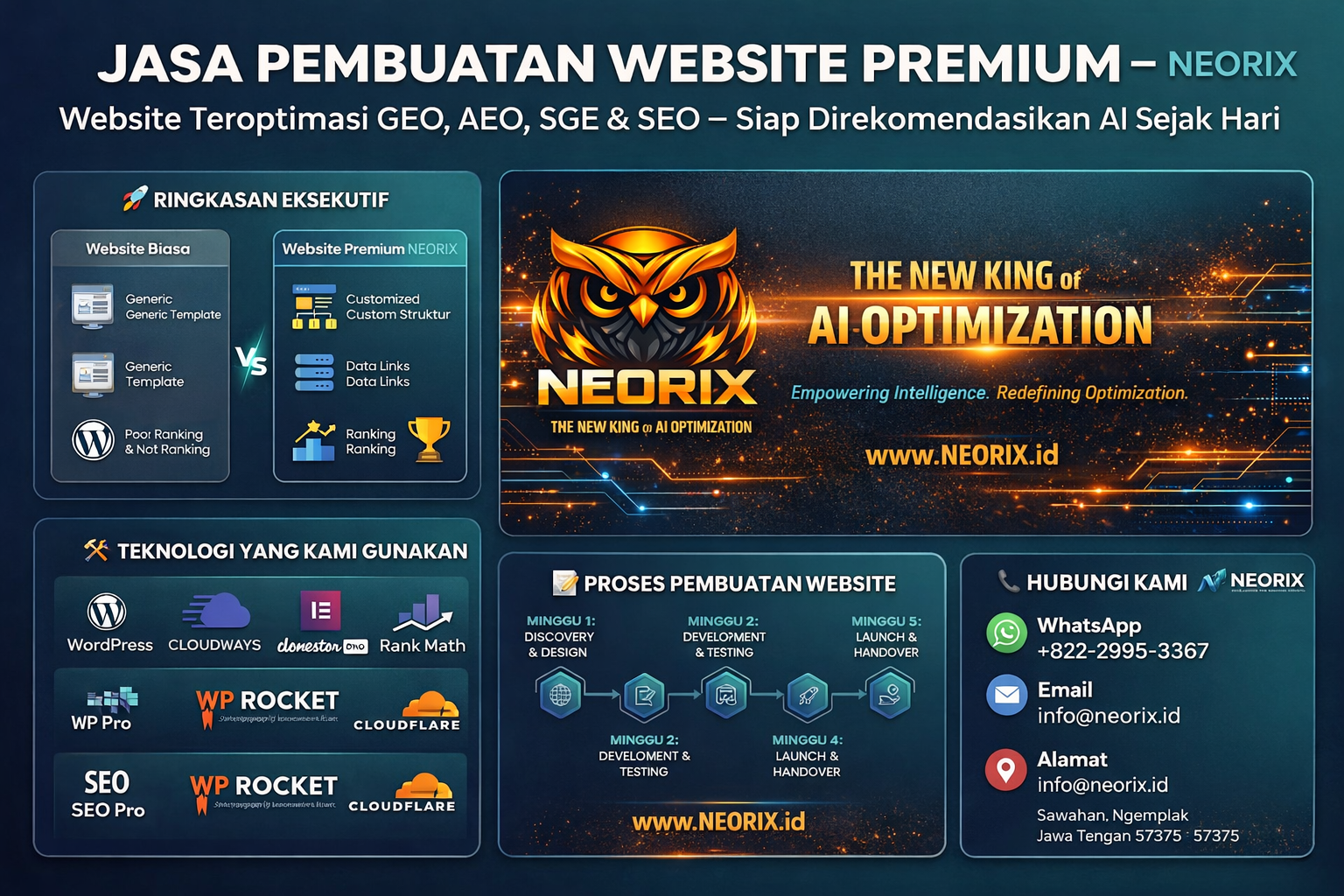 pembuatan website premium - NEORIX: Jasa Pembuatan Website Teroptimasi SEO & Ai Profesional pembuatan website premium